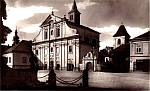Pohled na kostel 1949